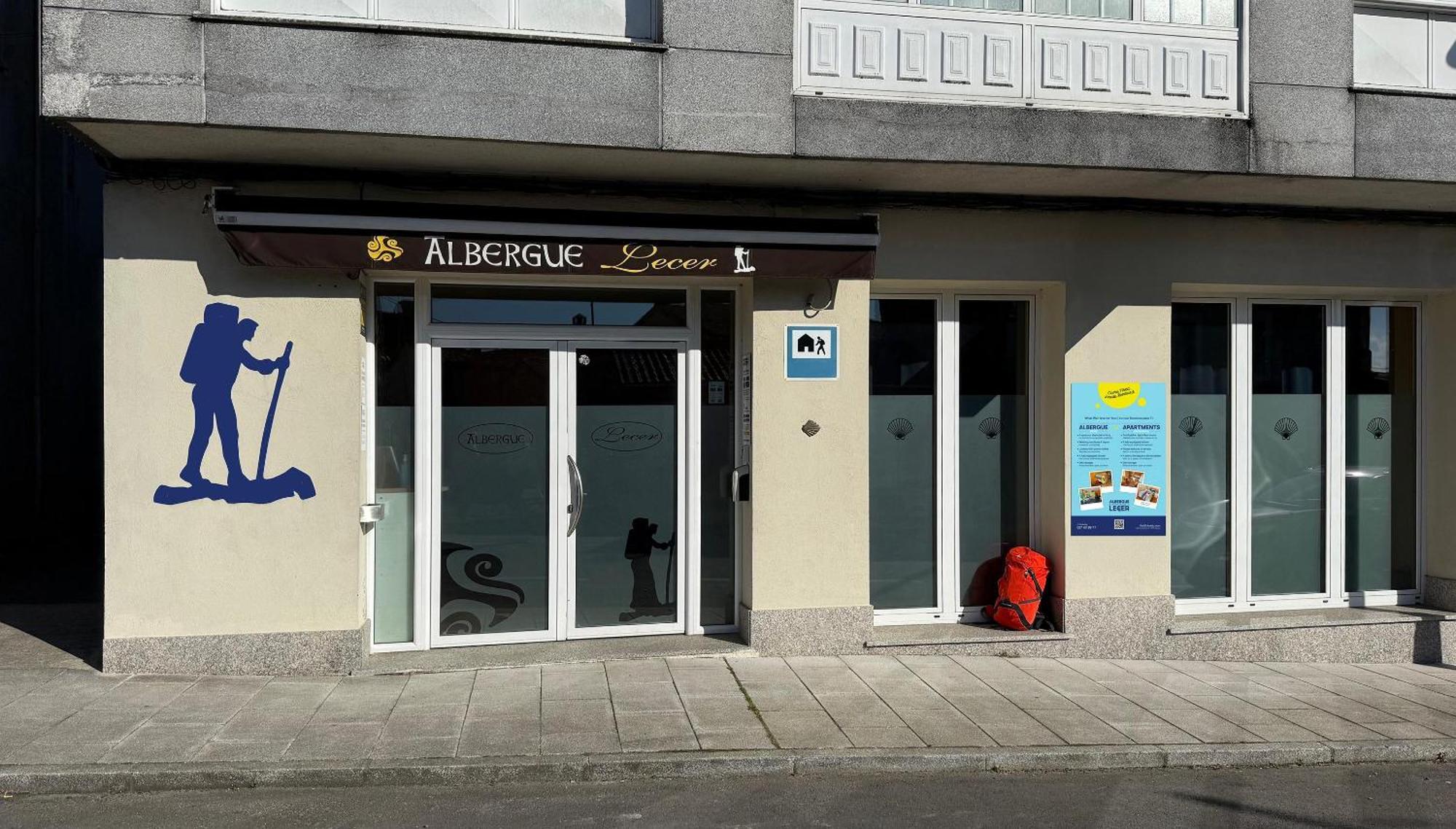 Albergue Lecer Sobrado Porta Екстер'єр фото